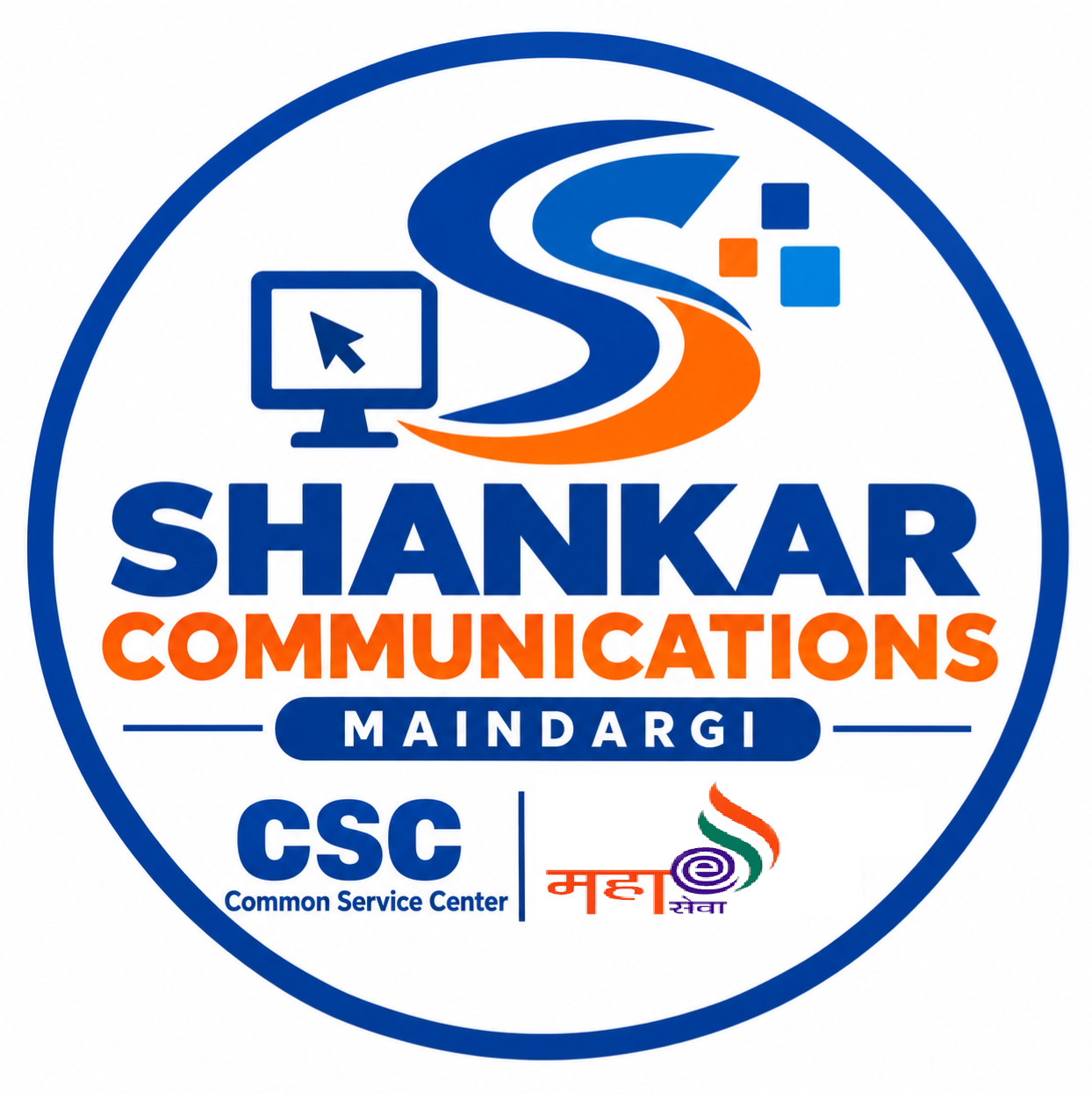 Shankar Communications Maindargi logo